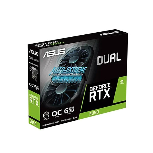 کارت گرافیک ایسوس مدل 3050 DUAL OC 6G